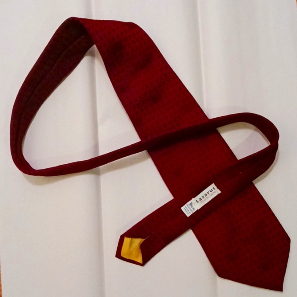 Lazarus men's tie